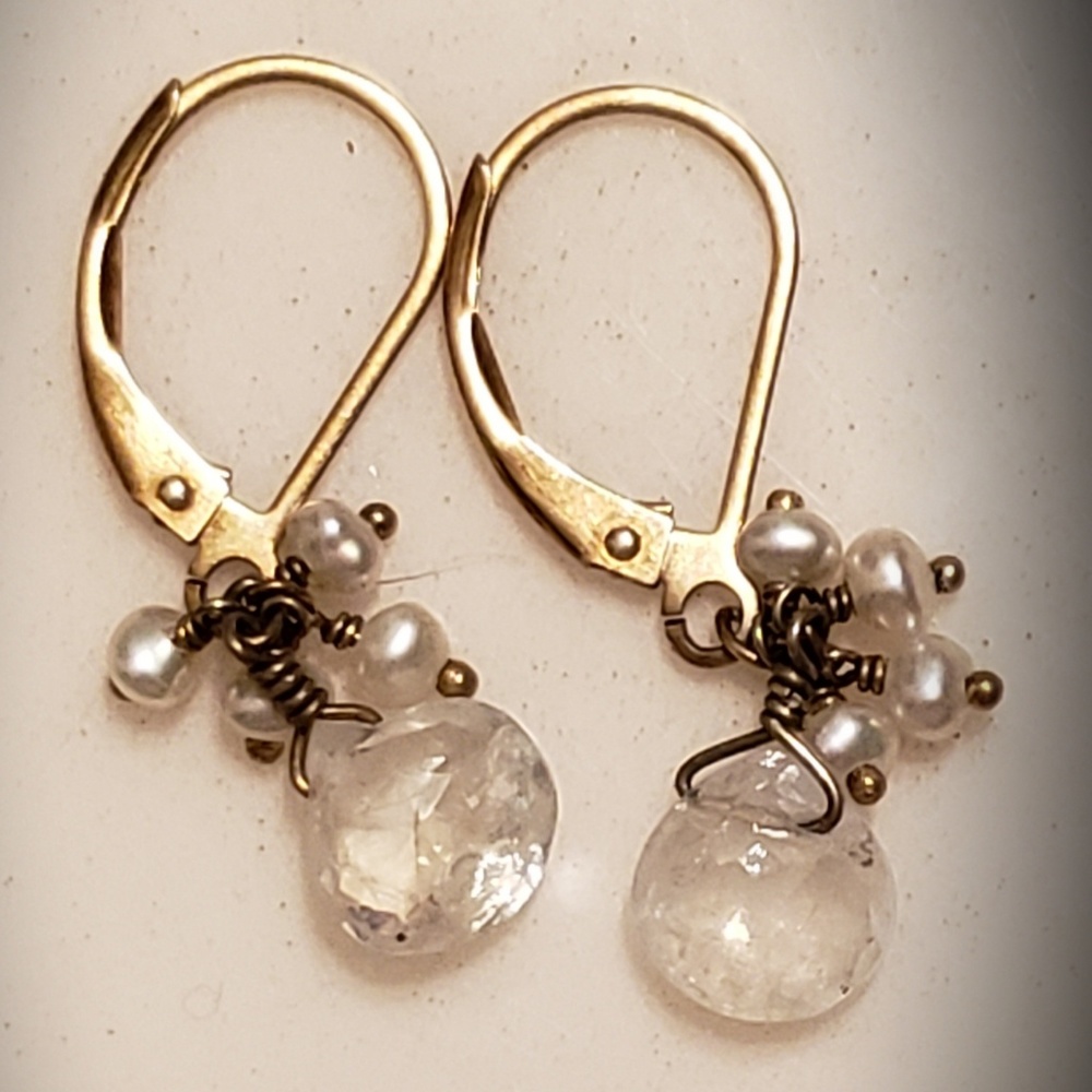 Harmony Scott Beaded Dangle Earrings
